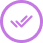 Double tick icon